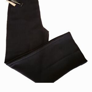 NWT HIGH WAISTED WIDE LEG TROUSERS. SIZE 8 BLACK. DONNA MORGAN.